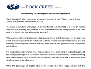 Understanding the Challenges of Structural Unemployment